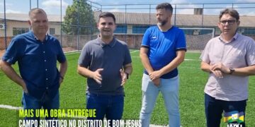 Entrega Oficial da Quadra do Distrito de Bom Jesus
