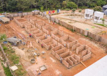 Obras do Centro de Saúde do Savana Park em Jaru avançam